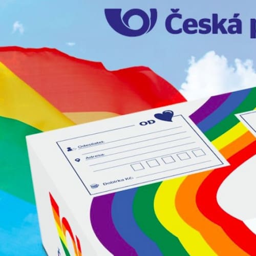 Czech Post supports Prague Pride