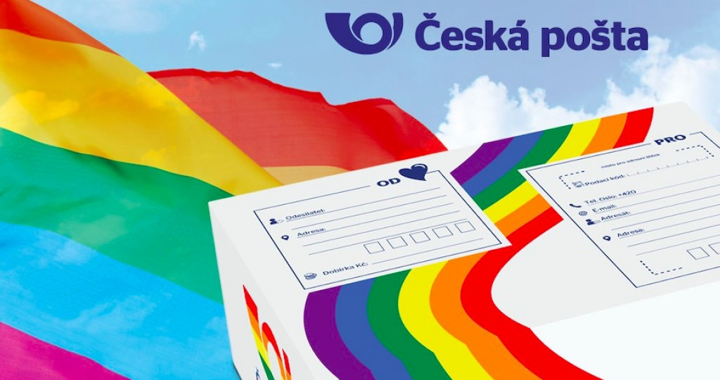 Czech Post supports Prague Pride