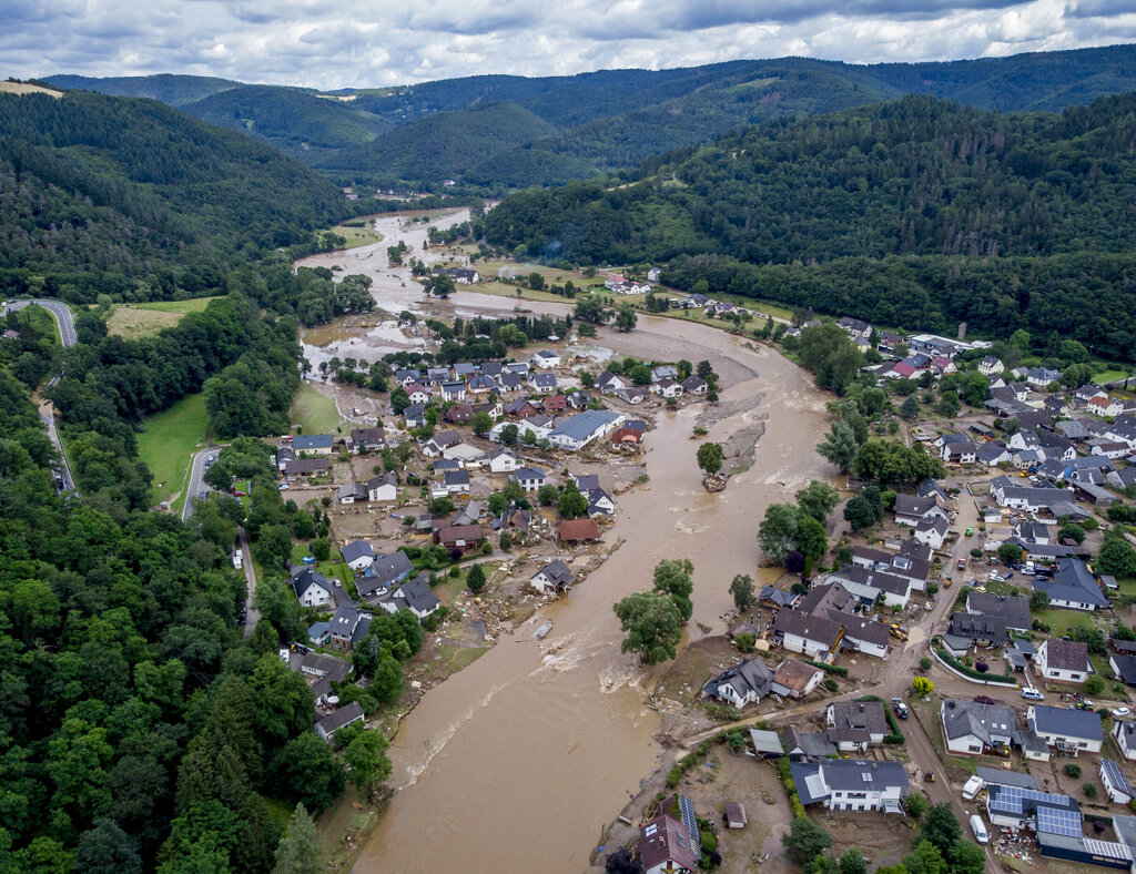Flood reconstruction in Germany