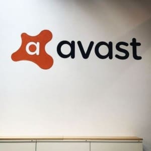 Logo of the Avast antivirus company