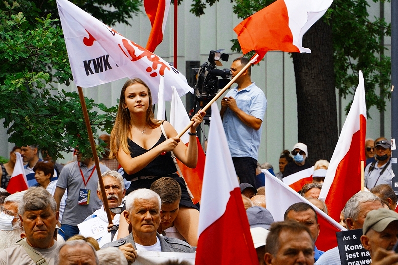 Polish demonstrations for sovereignty