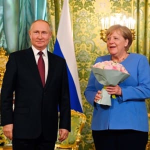 Angela Merkel Moscow's visit Vladimir Putin Poland