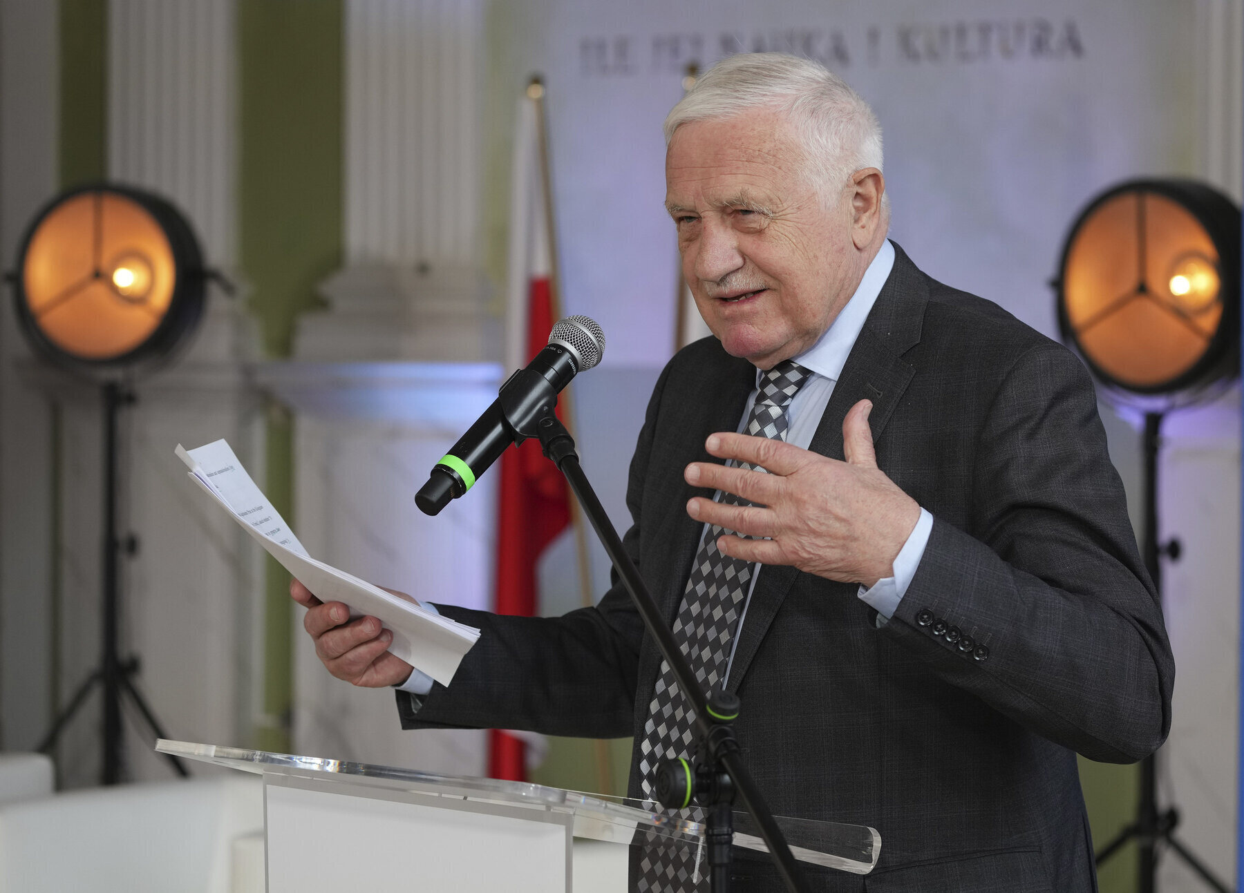 Former Czech President Václav Klaus, gains of Taliban in Aghanistan