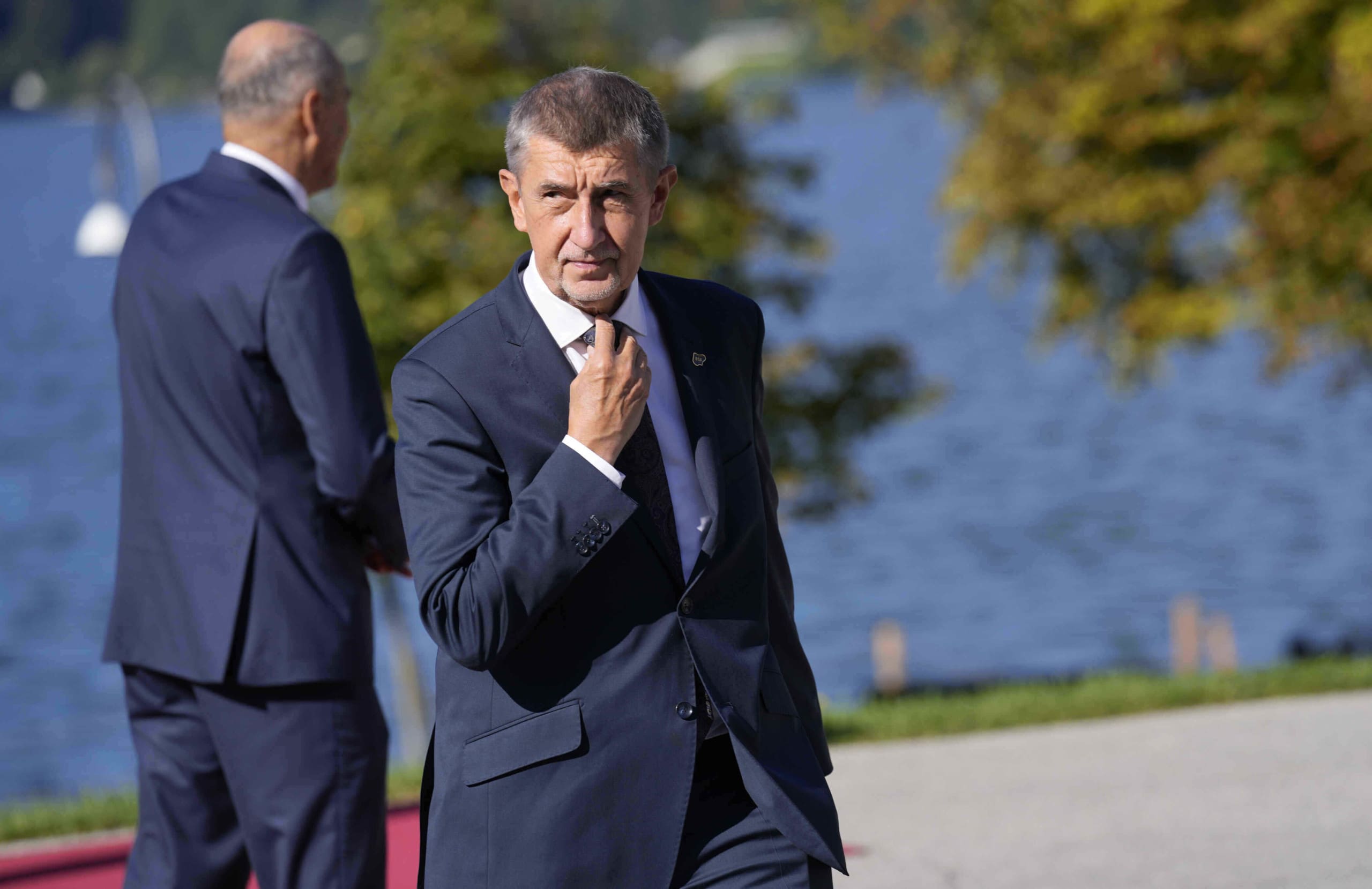 Czech PM Andrej Babiš at the Bled Strategic Forum in Slovenia