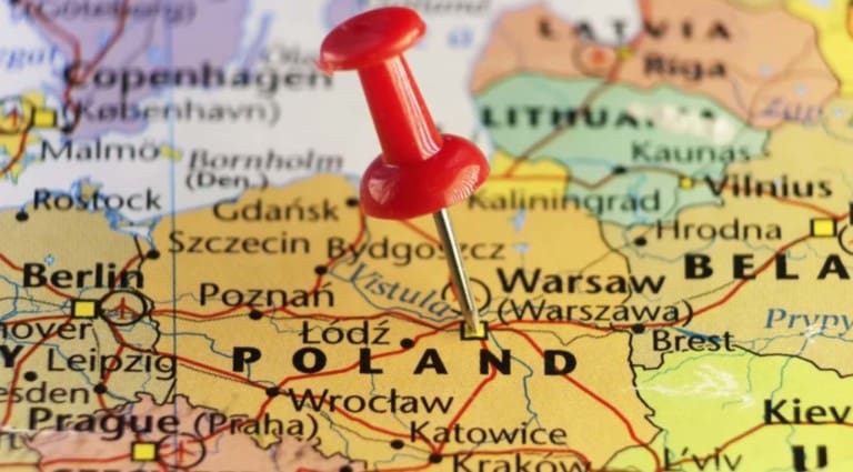 Poland map