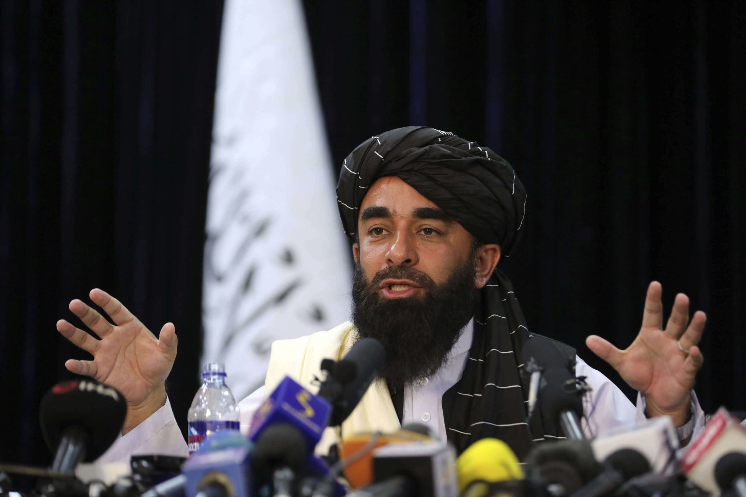 Zabihullah Mujahid, Taliban, afghanistan's new government