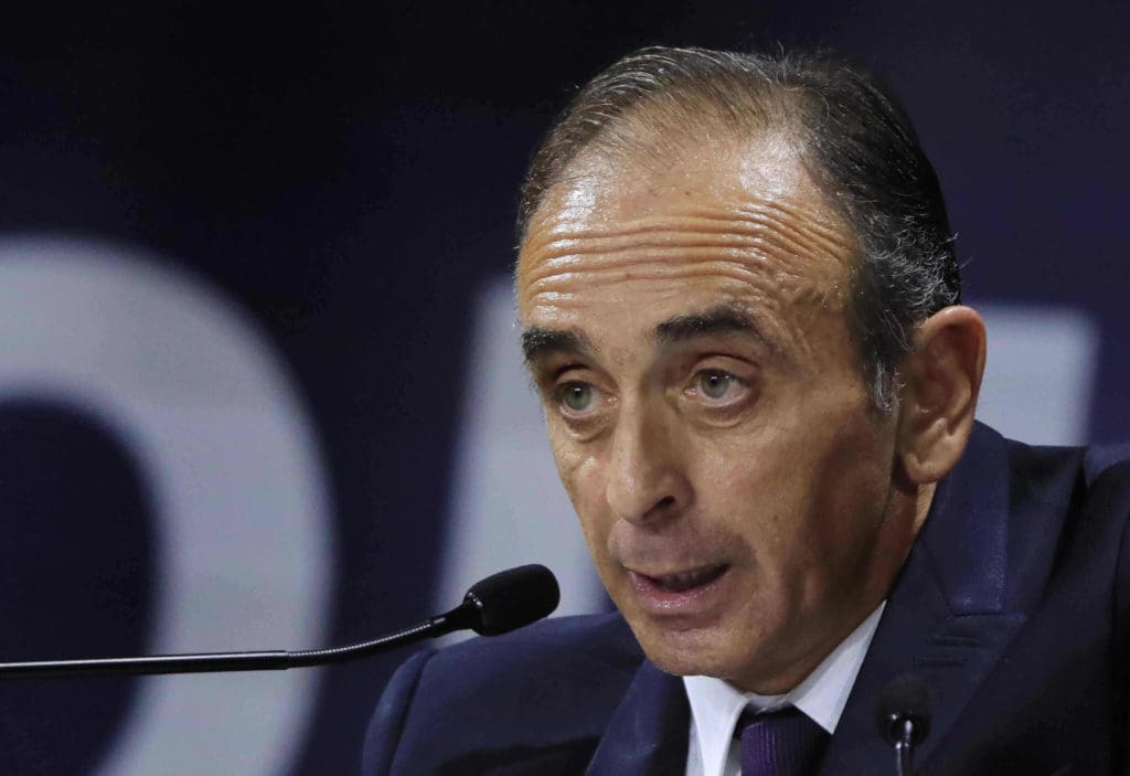 eric zemmour censored in france during run up to presidential election