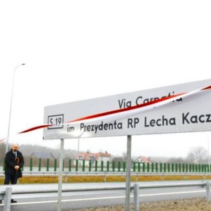 Via Carpathia Lech Kaczyński