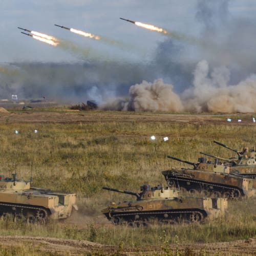 Further Russian military manoeuvres near Ukrainian border