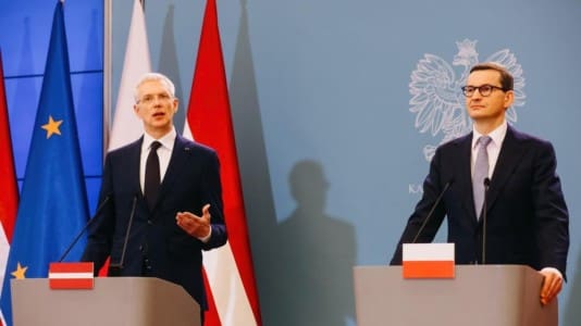 Nord Stream 2 should not become a tool for blackmail in Russia’s arsenal, Polish and Latvian PMs appeal