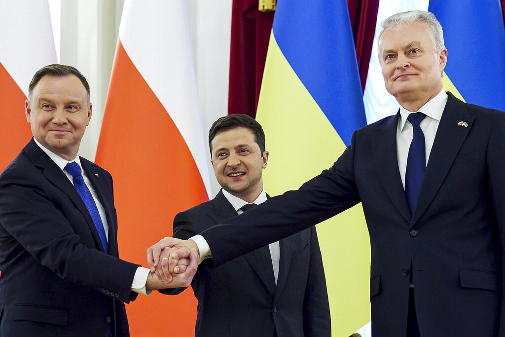 Poland Lithuania Ukraine Kiev meeting