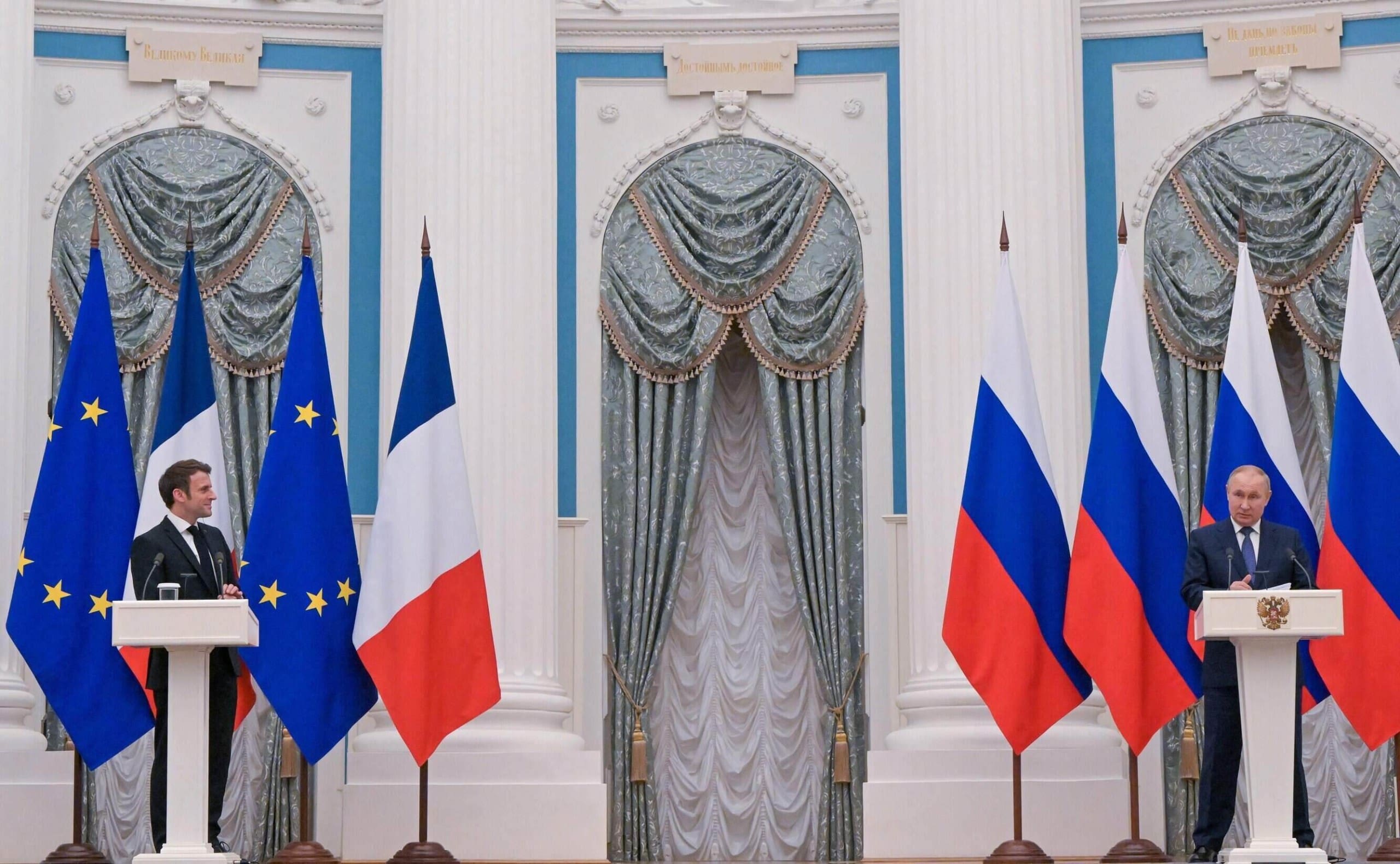 France, Emmanuel Macron, Vladimir Putin, Volodymyr Zelensky, Ukraine, Russia