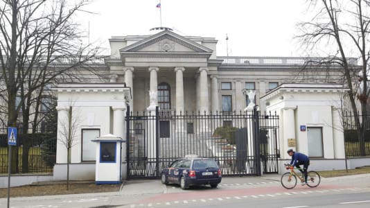 Poland expels 45 Russian diplomats