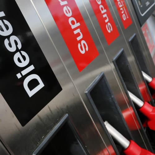 Gasoline, diesel, prices, Czechia