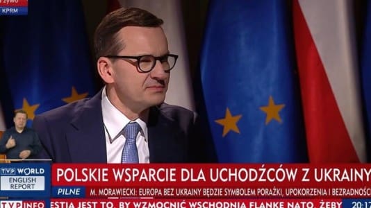 Morawiecki defends Kaczyński’s proposal to send NATO mission to Ukraine