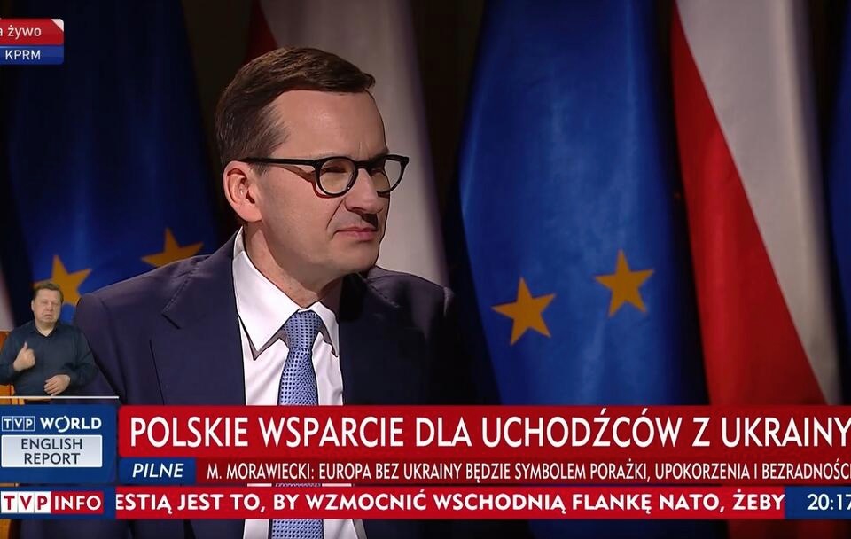 Morawiecki defends Kaczyński’s proposal to send NATO mission to Ukraine
