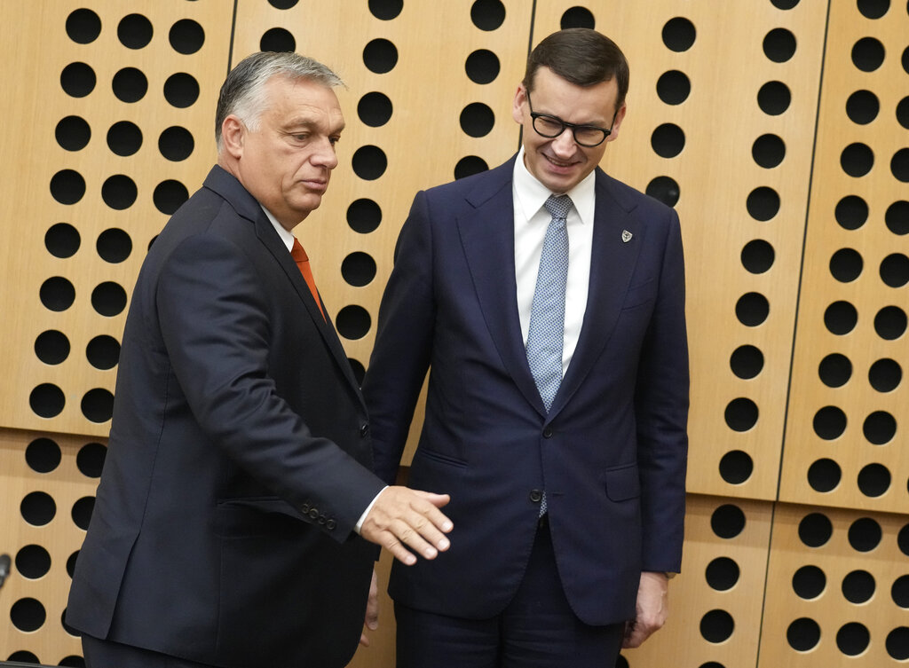 Can Morawiecki persuade Orban on sanctions?