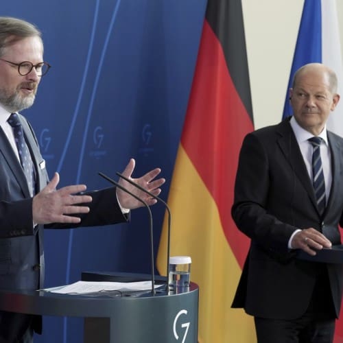 Czech, PM, Germany, Chancellor