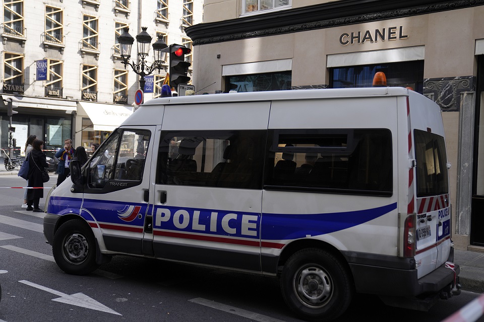 Police van, France