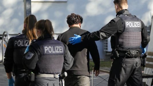 Germany, Police, Migrant