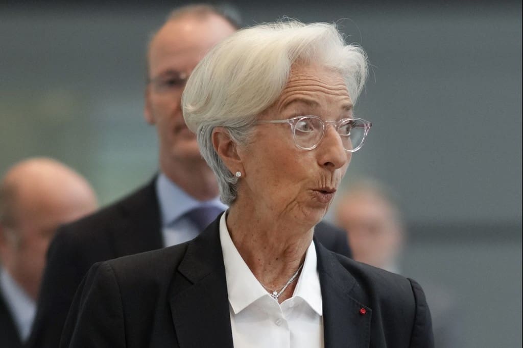 President of ECB Christine Lagarde