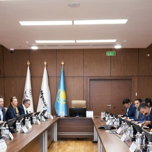 Delegations of Orlen and PGNiG during talks in Kazakhstan source Twitter D. Obajtek