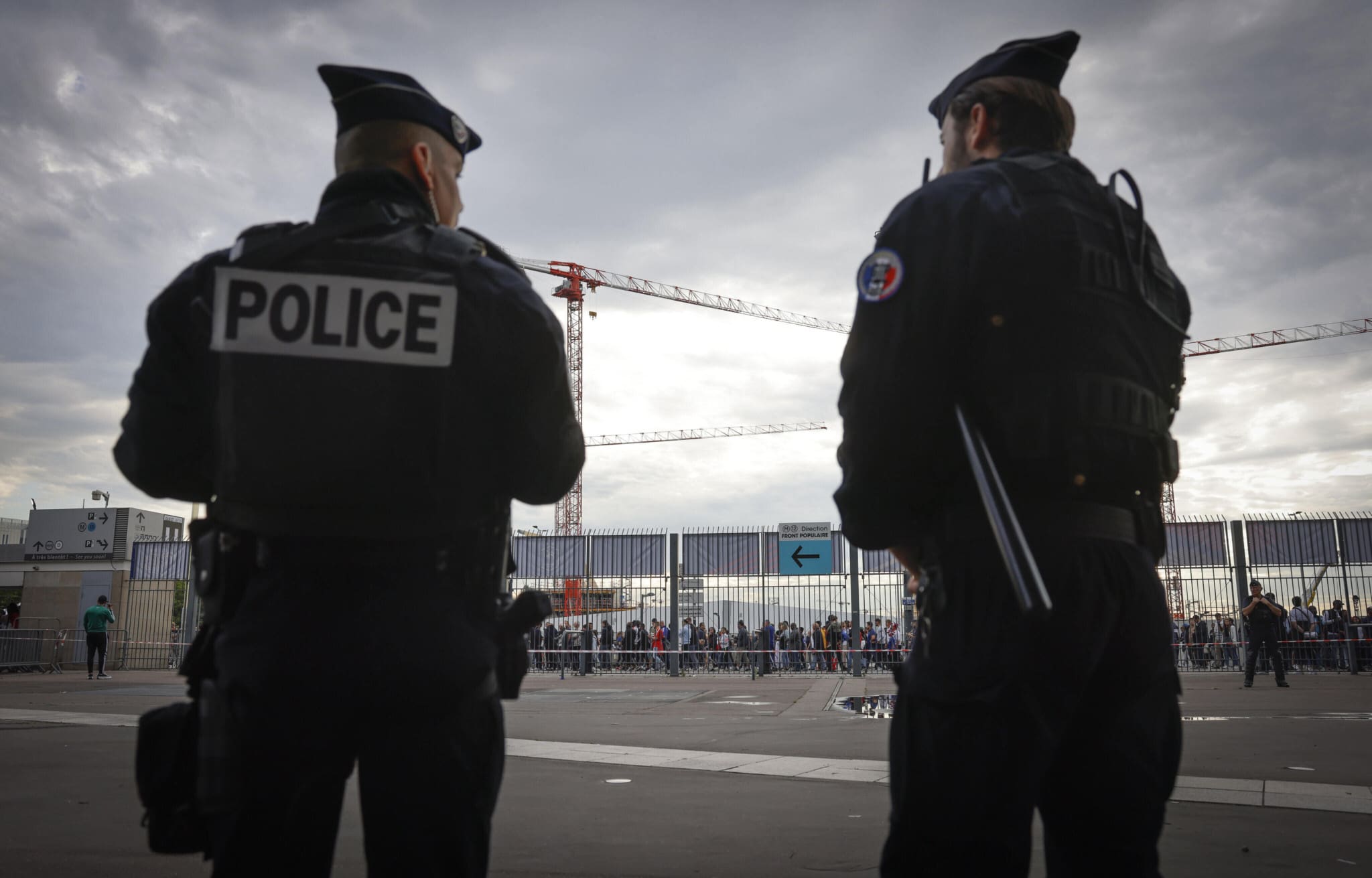 football, police, France