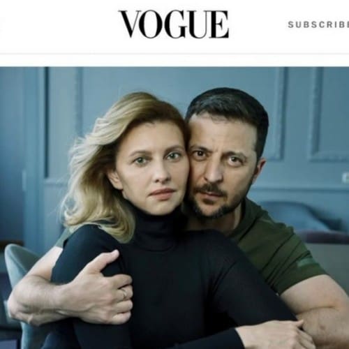 Zelenskys Vogue