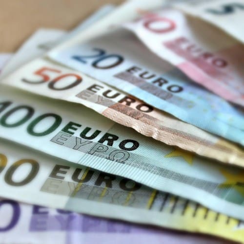 euro, banknotes