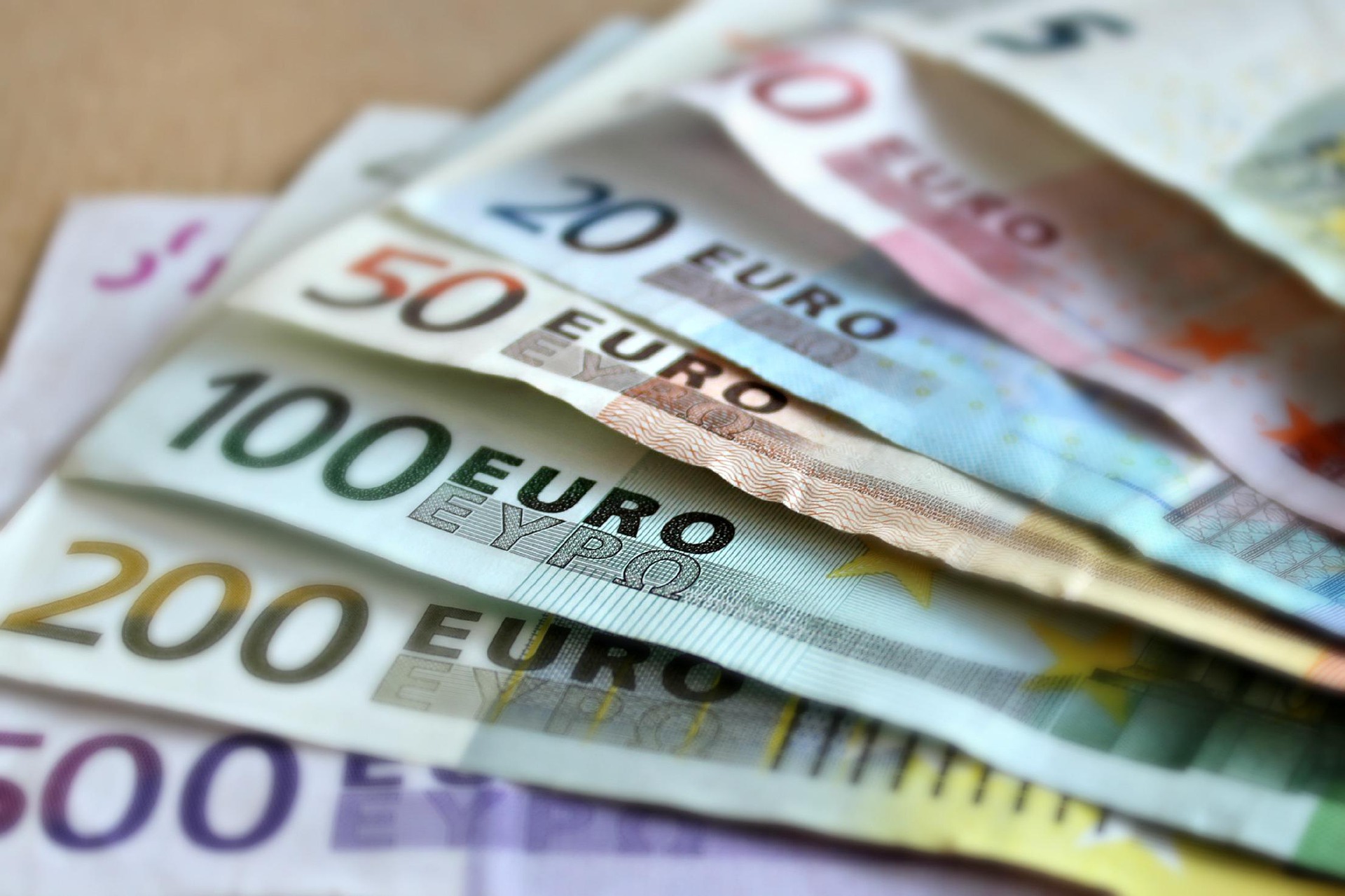 euro, banknotes