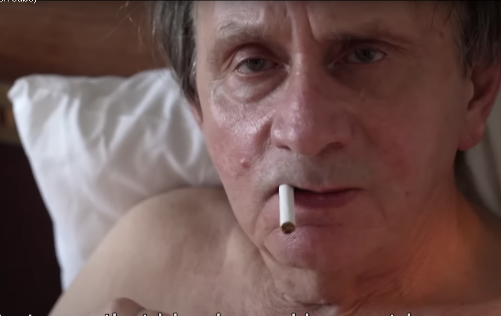 He f**ks like crazy' â€“ Michel Houllebecq stars in porn film produced by  Dutch art collective