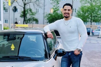 Farhad Noori, in a photo from his social media. The car in this photo resembles the one used to carry out the attack in Munich.