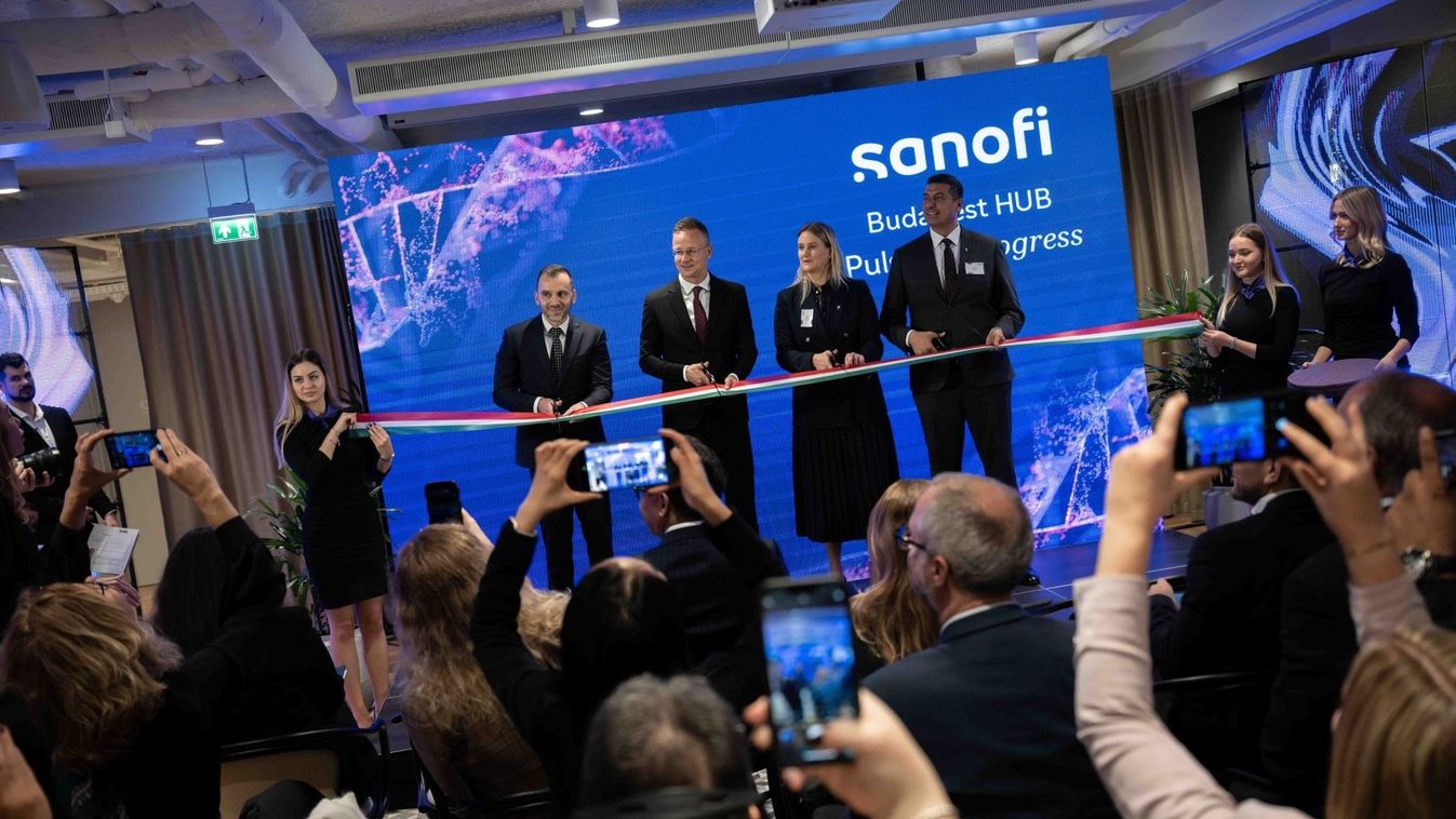 French pharmaceutical giant Sanofi announces expansion in Hungary