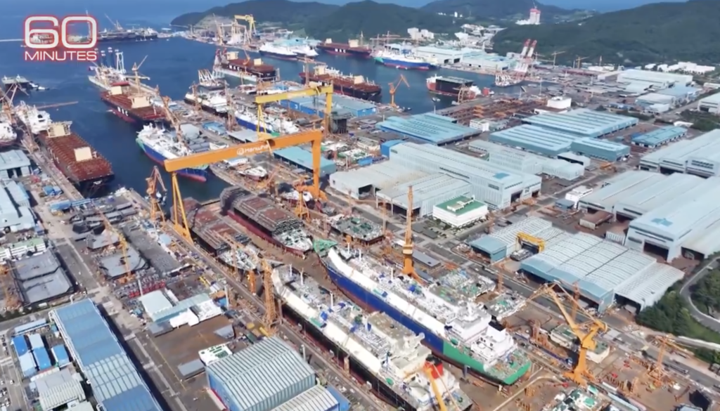 The big immigration lie: South Korea uses robotics and automation to fuel shipbuilding boom, all while leaving the pro-migration West in the dust